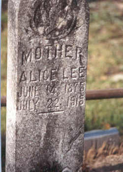 Alice M. <I>Inscoe</I> Lee 