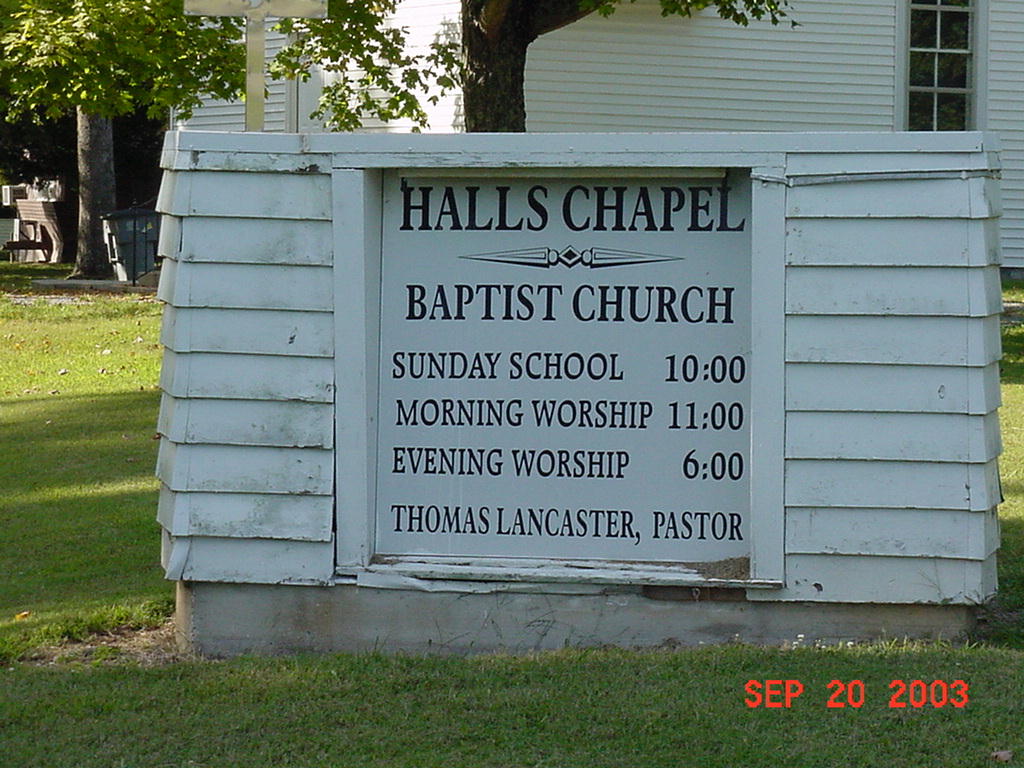 Halls Chapel Cemetery