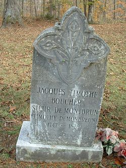 Sieur De Montbrun Jacques Timothé Boucher 
