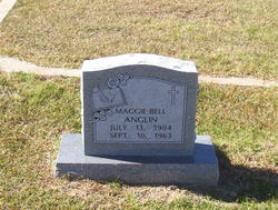 Maggie Bell <I>Conner</I> Anglin 