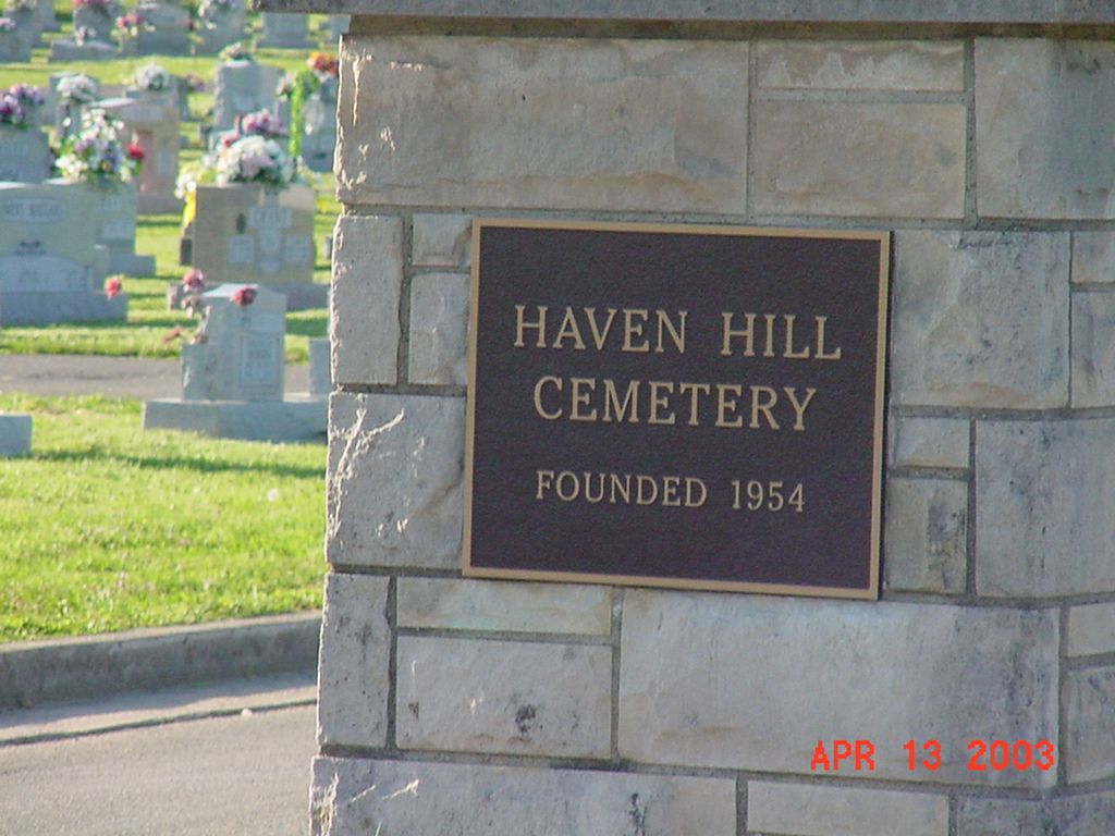 Haven Hill Cemetery