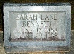 Sarah Laney <I>Kendrick</I> Bennett 
