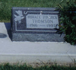 Horace Pincock Thomson 
