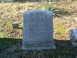 Virginia Ruffin <I>Kenney</I> Bedford 