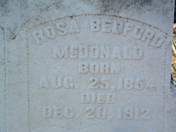 Rosa <I>Bedford</I> McDonald 