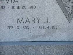 Mary Jane <I>Goad</I> Morgan 