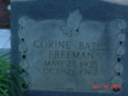 Corine Bates <I>Bates</I> Freeman 