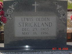 Lewis Holden Strickland 