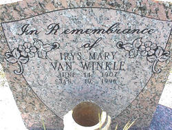 Irys Mary Van Winkle 