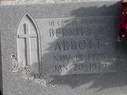 Bernita Lea <I>Conner</I> Abbott 