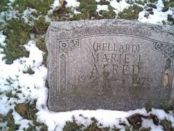 Marie I. <I>Bellard</I> Alfred 