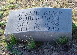 Jessie <I>Kemp</I> Robertson 