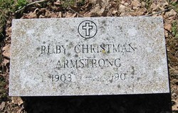 Ruby <I>Christman</I> Armstrong 