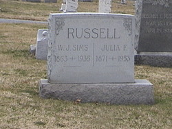 William James Sims Russell 