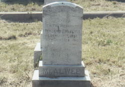 Benjamin Franklin McAlwee 