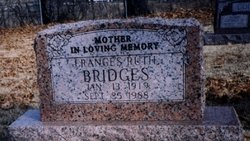 Frances Ruth <I>Cochran</I> Bridges 