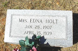 Edna <I>Rose</I> Holt 