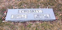 George W Croskey 