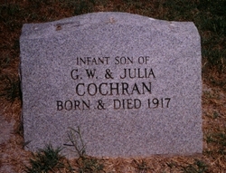 Infant son Cochran 