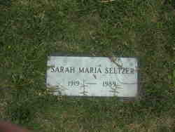 Sarah Maria Seltzer 