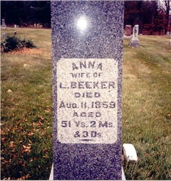 Anna L <I>Stingley</I> Beeker 