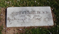 Dr Joseph Dixon Roberts Jr.