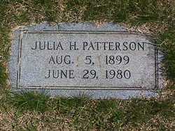 Julia Paralee “Julie” <I>Hurst</I> Patterson 