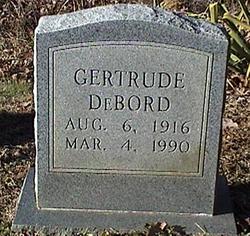 Gertrude <I>Neal</I> DeBord 