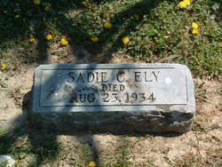 Sadie <I>Cannon</I> Ely 