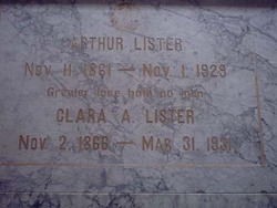 Arthur Lister 