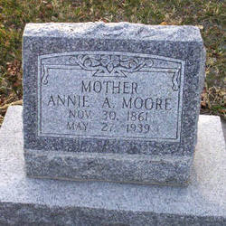 Annie <I>Anderson</I> Moore 