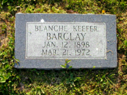 Blanche <I>Keefer</I> Barclay 