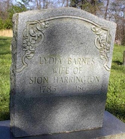 Lydia <I>Barnes</I> Harrington 