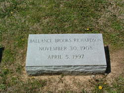 Mary Ballance <I>Brooks</I> Richardson 