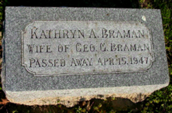 Kathryn Audra <I>Faye</I> Braman 