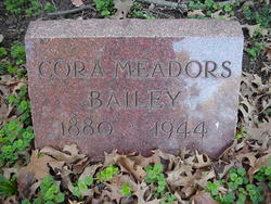 Cora B <I>Meadors</I> Bailey 