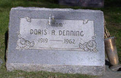 Doris A <I>Kellum</I> Denning 