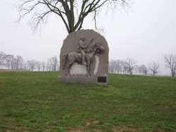 17th Pennsylvania Cavalry Monument 
