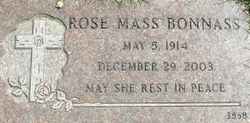 Rose Marie <I>Mass</I> Bonnass 