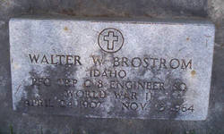 Walter William Brostrom 