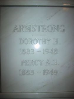Percy Albert Ernest Armstrong 