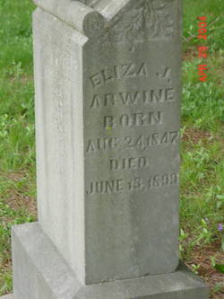 Eliza Jane <I>Robertson</I> Arwine 