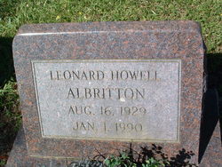 Leonard Howell Albritton 