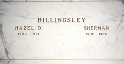 Hazel Marguerite <I>Donnelly</I> Billingsley 