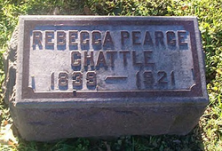 Rebecca <I>Pearce</I> Chattle 