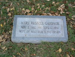 Mary Russell <I>Gardner</I> Patterson 
