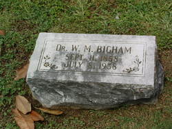 Dr William Mathews Bigham 