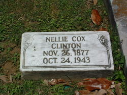 Eleanor May “Nellie” <I>Cox</I> Clinton 