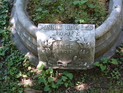 Minnie <I>Bowles</I> James 