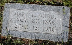 Mary Frances <I>Livingston</I> Dodds 